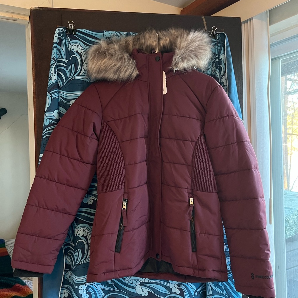 Free Country Winter jacket. Brand New, Sz M